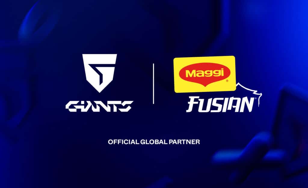 Maglietta Ufficiale Vodafone Giants Esports – Grigio/Rosa (Taglio Moderno)