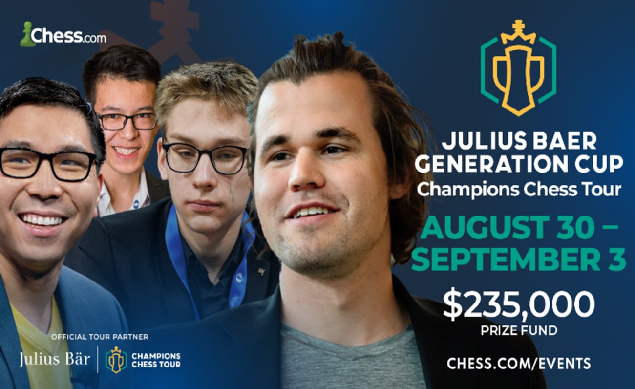 Julius-Baer-patrocinará-torneo-Champions-Chess-Tour