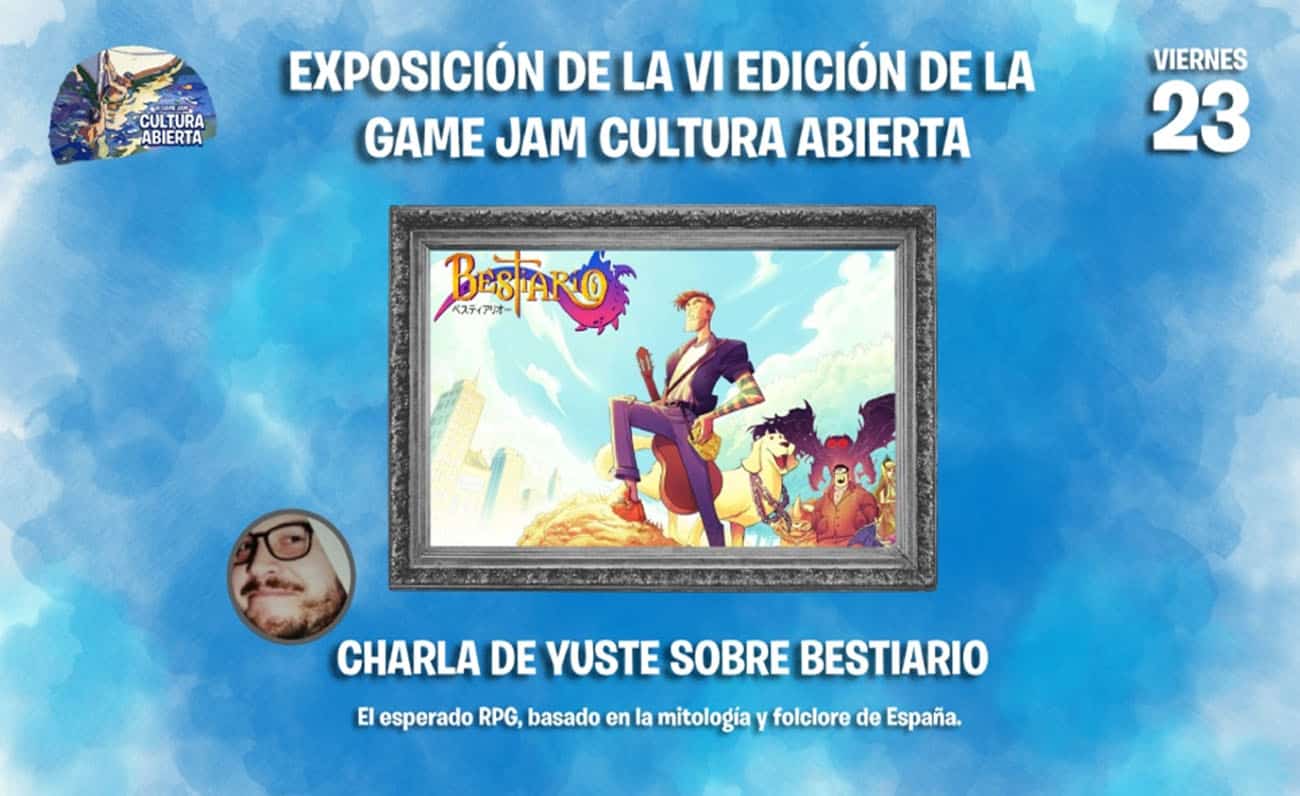 deYuste-charla-Kickstarter-Bestiario-VI-edición-GameJam-Cultura-Abierta-OXO-Museo