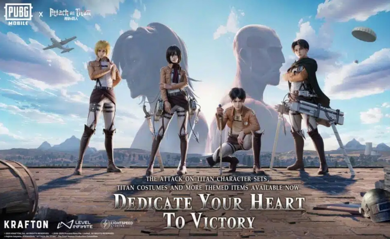 PUBG-Mobile-x-Attack-on-Titan
