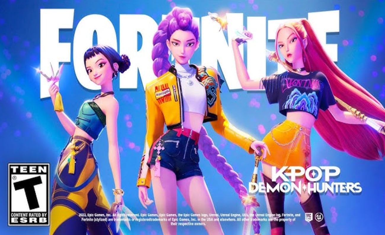 Colaboración-entre-Fortnite-y-K-pop-Demon-Hunters